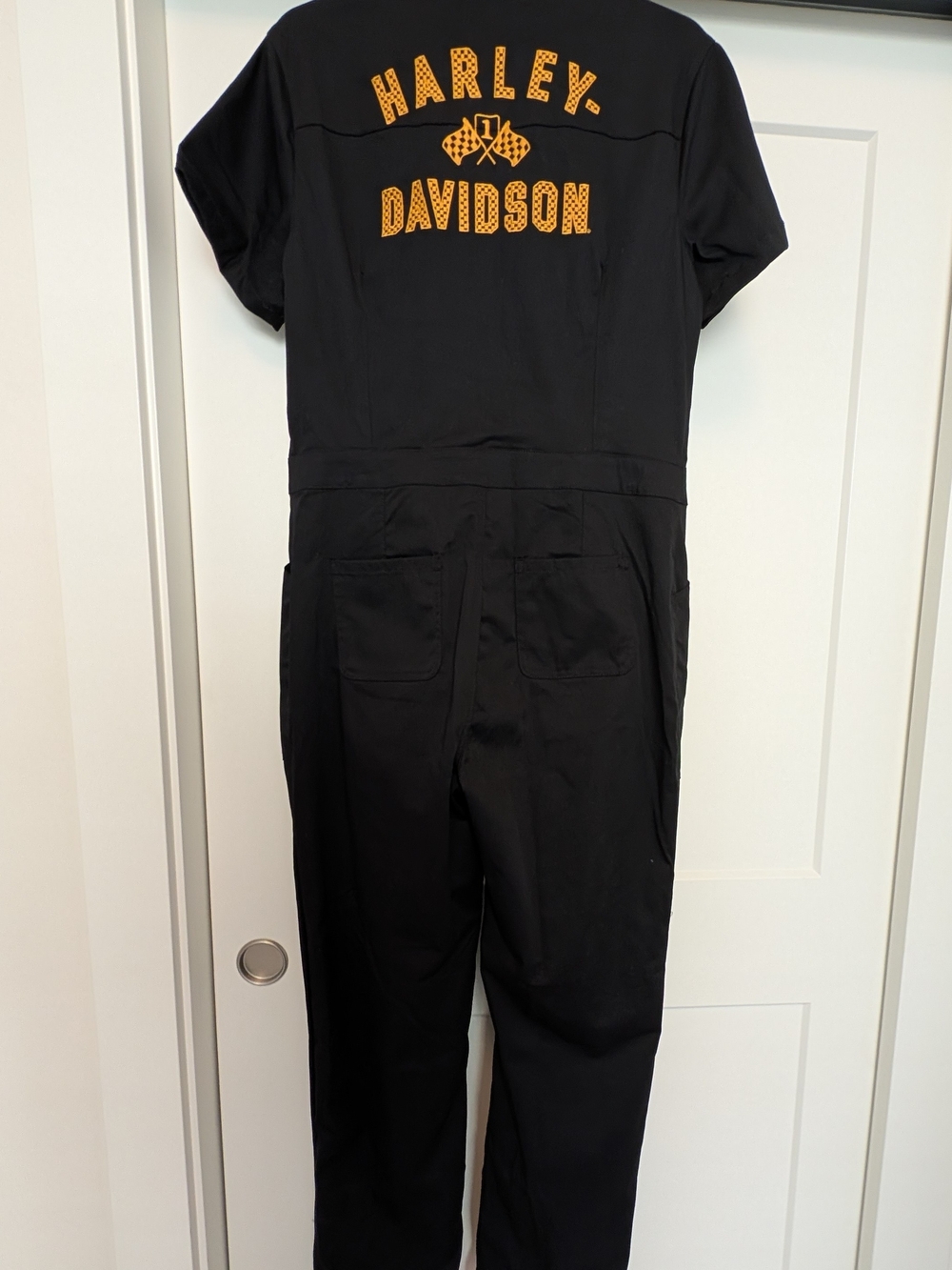 Harley-Davidson Womens Black Logo Coverall - Picture 2 of 5